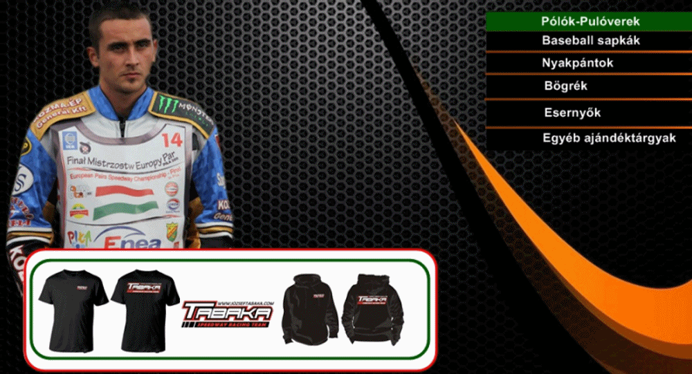 Tabaka Jzsef Speedway Rider Webshop